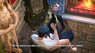 Lady Reveals Forbidden Lust in Sultry Hentai Fantasy Escape