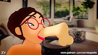 Anime Cutie Gets Swept Away in Steamy Lesbian Tryst with Nerdy Glasses Girl