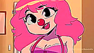 Anime Babe Receives Thick Load in Face After Wild Ride