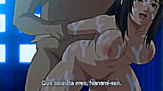 Adorable Teen Pleasured by Two Men in Steamy Spanish Hentai Drama