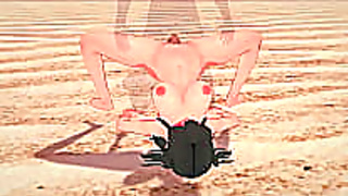 Nanamis Hot Beach Encounter: Busty Temptation Creampie Desires