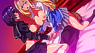 Busty Teacher Tempts Otaku Boys in Steamy Classroom Group Encounter