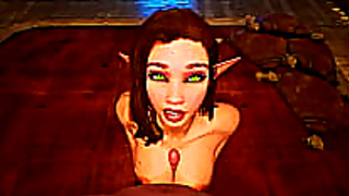 Elven Goddess Pleasured in Steamy Dual Penetration Fantasy Ride