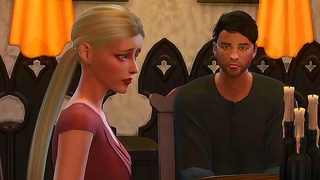 Fleur Seduces Harry in Hot Sims 4 Fantasy – Magical Desires Unleashed