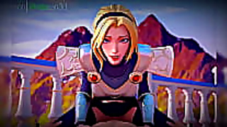 Teen Succumbs to Temptation with Giant Cock in Hot 3D Anime Action