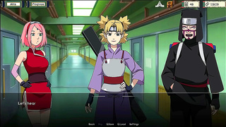 Temari Surrenders to Narutos Fiery Embrace in Hot Ninja Rendezvous