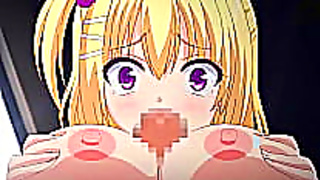 Busty Anime Beauties Seduce Him with Mind-Blowing Blowjobs