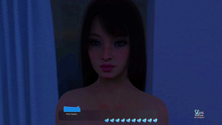 Curvy Anime Beauty Tempts Lover into Steamy 3D Fantasy Encounter