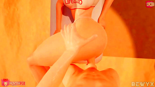 Anyas Tempting Spy Gear Sparks Hot Tryst in Sultry Animation