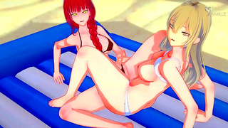 Shangri-La Maidens Unleash Forbidden Lusts in Savage Hentai Fantasy