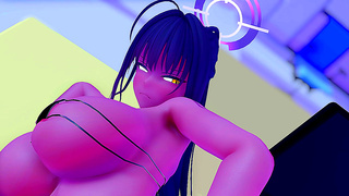Delva Evelyn Shares Steaming lesbian Pleasure in Wild Hentai Fantasy