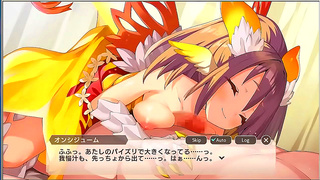 Rebeccas Steamy Virtual Sex Party Beneath Glowing Neon Lights – Extreme Hentai Fantasy