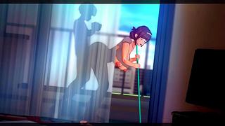 Chun-Li Learns Pleasure Under Her Busty Trainers Command in Hot Hentai Action
