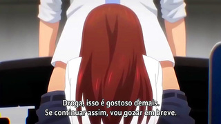 Luscious Anime Babe Lost in Ecstasy With Fiery Moans in Steaming Encounter