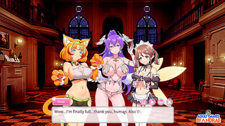 Curvy Anime Beauty Dominates with Sensual Reverse Ride Fantasy