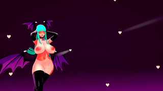 Curvy Demon Tempts Lonely Gamer with Hot Blowjob Fantasy Adventure
