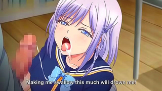 Blonde Teen Devours Massive Dick in Steamy Deepthroat Encounter