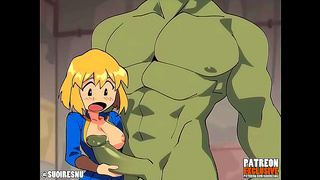 Busty Kunoichi Tempts Warrior with Sensual Blowie Floods Mouth in Creamy Climax
