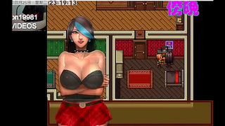 Scarlet Black Widow Teases Gamer Dude into Wild Oral Fun on the Sofa
